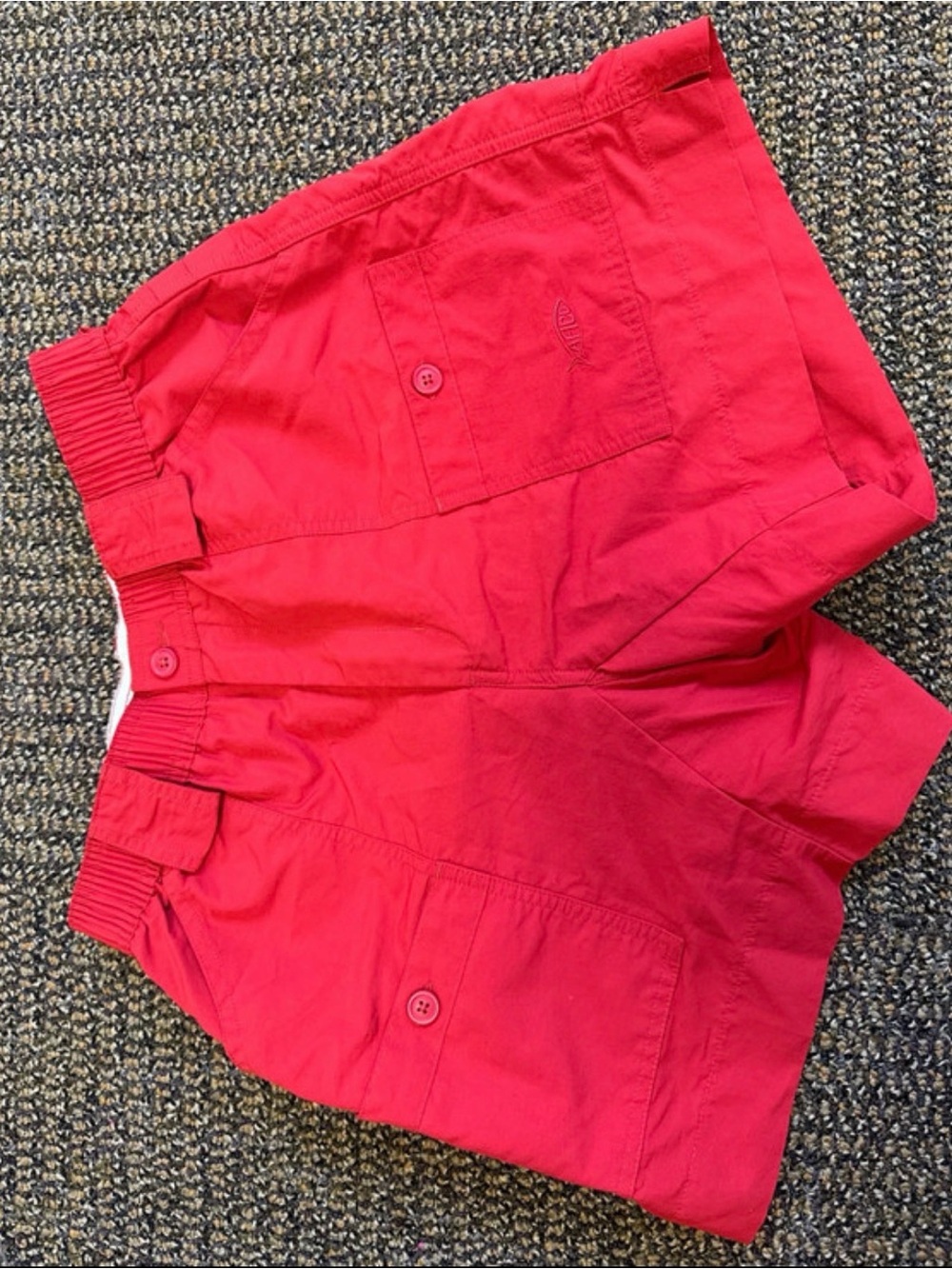 AFTCO Bright Red Men’s Cargo Shorts